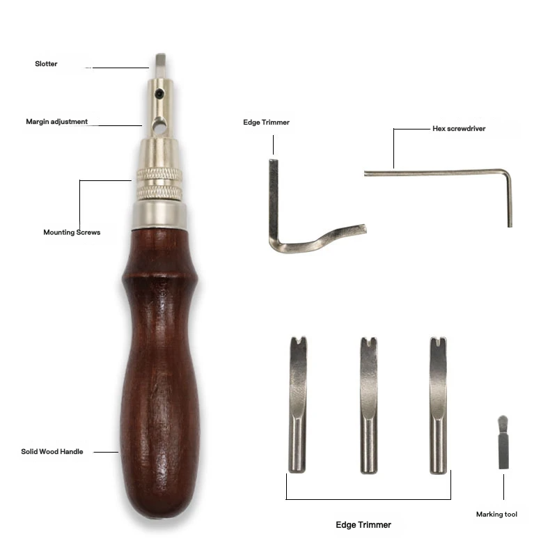 เครื่องมือทำงานหนังอเนกประสงค์ - Leatherwork Edge Creaser บทวิจารณ์และราคา