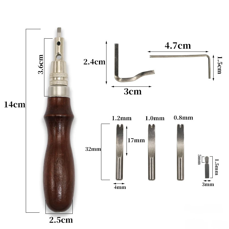 เครื่องมือทำงานหนังอเนกประสงค์ - Leatherwork Edge Creaser บทวิจารณ์และราคา