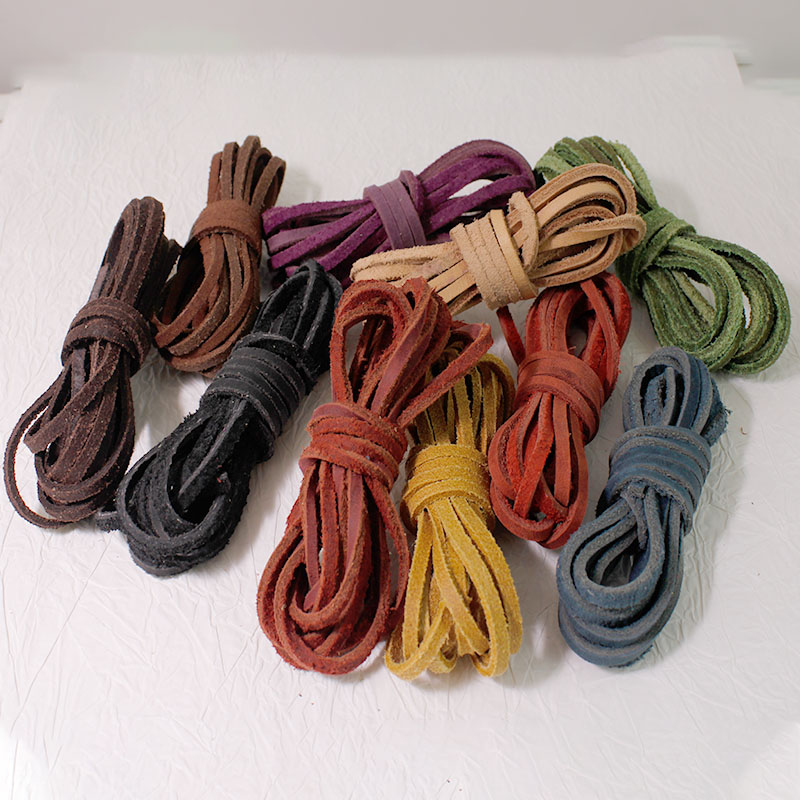 เชือกหนังวัวแท้ 2 เมตร ขนาด 3x - Leatherwork Diy บทวิจารณ์และราคา