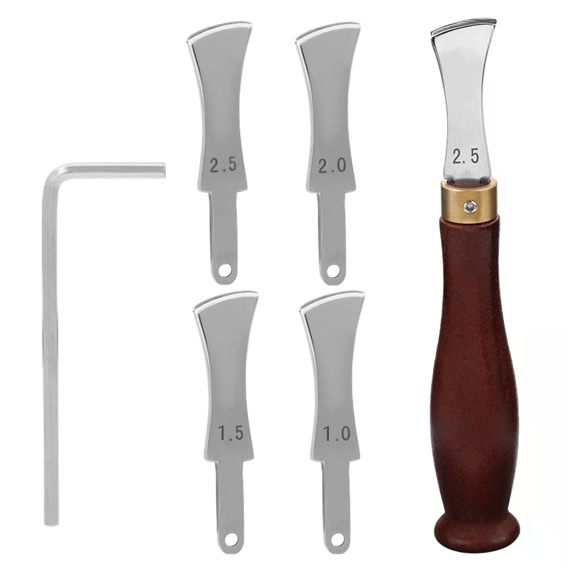 เครื่องมือสำหรับทำรอยขอบหนัง,  - Leatherwork Edge Creaser บทวิจารณ์และราคา
