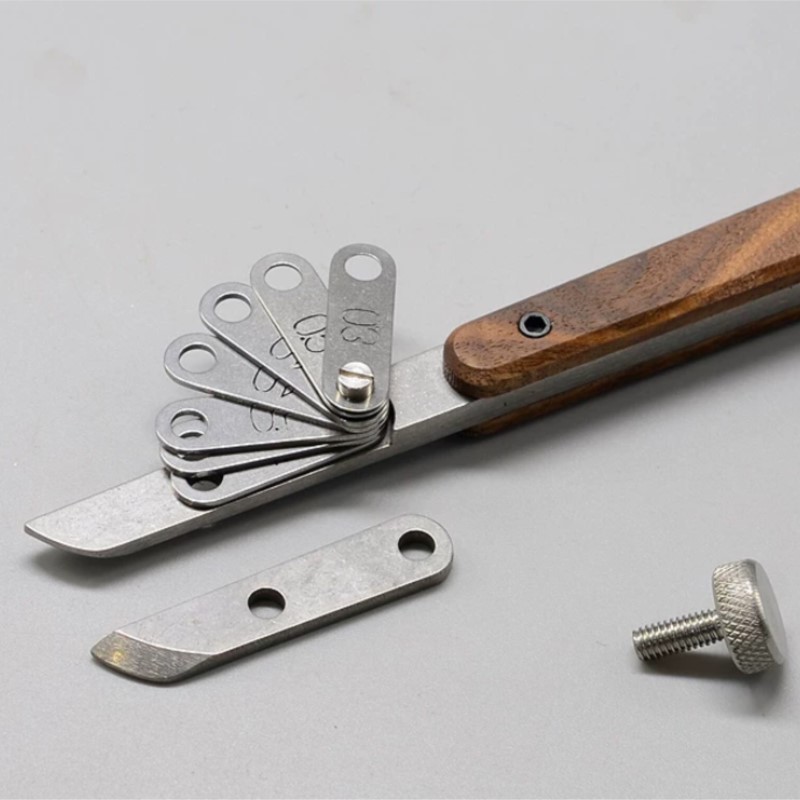 ปากกาสำหรับทำเครื่องหมายขอบหนั - Leatherwork Edge Creaser บทวิจารณ์และราคา