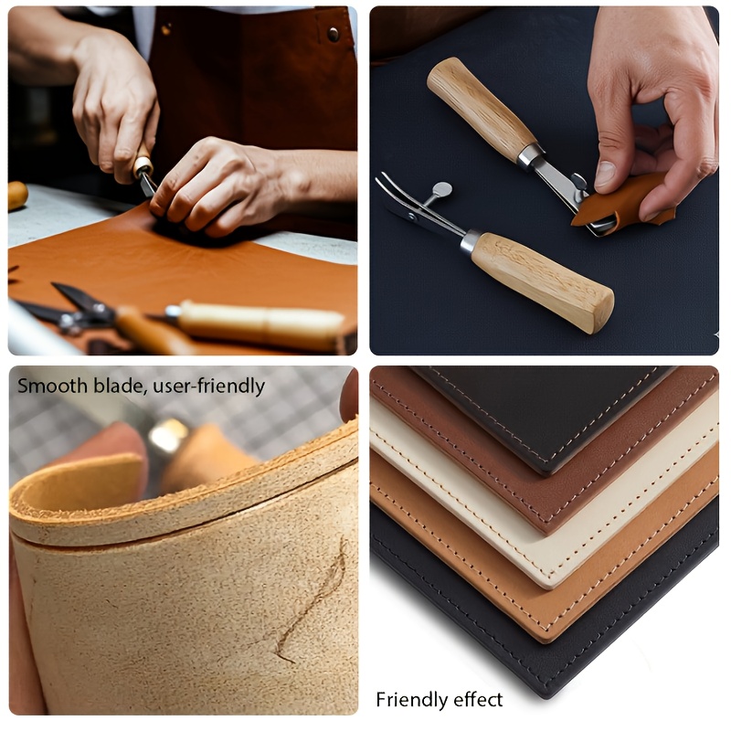 เครื่องมือขีดรอยขอบหนังปรับควา - Leatherwork Edge Creaser บทวิจารณ์และราคา